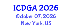 International Conference on Differential Geometry and Applications (ICDGA) October 07, 2026 - New York, United States