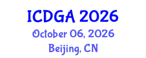 International Conference on Differential Geometry and Applications (ICDGA) October 06, 2026 - Beijing, China