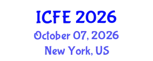 International Conference on Finance and Economics (ICFE) October 07, 2026 - New York, United States
