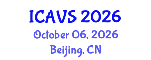 International Conference on Animal and Veterinary Sciences (ICAVS) October 06, 2026 - Beijing, China