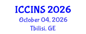 International Conference on Communications, Information and Network Security (ICCINS) October 04, 2026 - Tbilisi, Georgia
