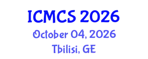 International Conference on Mathematics and Computational Science (ICMCS) October 04, 2026 - Tbilisi, Georgia