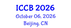 International Conference on Computational Biology (ICCB) October 06, 2026 - Beijing, China