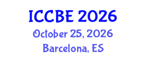 International Conference on Chemical and Biochemical Engineering (ICCBE) October 25, 2026 - Barcelona, Spain