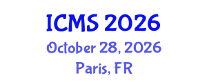 International Conference on Modeling and Simulation (ICMS) October 28, 2026 - Paris, France
