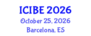 International Conference on Industrial and Business Engineering (ICIBE) October 25, 2026 - Barcelona, Spain