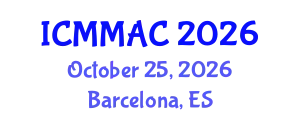 International Conference on Mathematical Modeling, Analysis and Computation (ICMMAC) October 25, 2026 - Barcelona, Spain