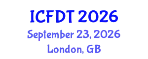 International Conference on Fluid Dynamics and Thermodynamics (ICFDT) September 23, 2026 - London, United Kingdom