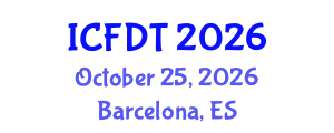 International Conference on Fluid Dynamics and Thermodynamics (ICFDT) October 25, 2026 - Barcelona, Spain