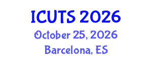 International Conference on Urban Transformations and Sustainability (ICUTS) October 25, 2026 - Barcelona, Spain