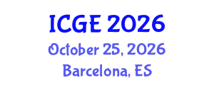 International Conference on Geomatics Engineering (ICGE) October 25, 2026 - Barcelona, Spain