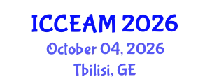 International Conference on Civil Engineering and Applied Mechanics (ICCEAM) October 04, 2026 - Tbilisi, Georgia