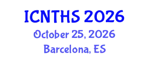 International Conference on Nuclear Thermal Hydraulics and Safety (ICNTHS) October 25, 2026 - Barcelona, Spain