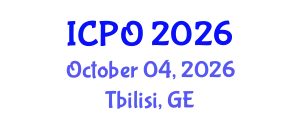 International Conference on Photonics and Optoelectronics (ICPO) October 04, 2026 - Tbilisi, Georgia