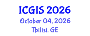 International Conference on Geographic Information Systems (ICGIS) October 04, 2026 - Tbilisi, Georgia