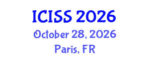 International Conference on Information Systems Security (ICISS) October 28, 2026 - Paris, France