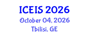 International Conference on Engineering and Industrial Sciences (ICEIS) October 04, 2026 - Tbilisi, Georgia