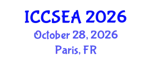 International Conference on Computer Science, Engineering and Applications (ICCSEA) October 28, 2026 - Paris, France