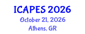 International Conference on Aerospace, Propulsion and Energy Sciences (ICAPES) October 21, 2026 - Athens, Greece