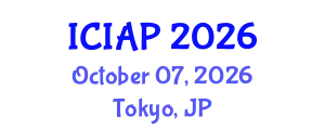 International Conference on Image Analysis and Processing (ICIAP) October 07, 2026 - Tokyo, Japan