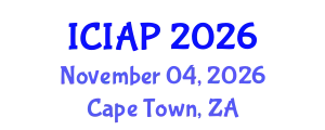 International Conference on Image Analysis and Processing (ICIAP) November 04, 2026 - Cape Town, South Africa
