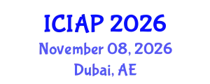 International Conference on Image Analysis and Processing (ICIAP) November 08, 2026 - Dubai, United Arab Emirates