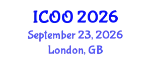International Conference on Ophthalmology and Optometry (ICOO) September 23, 2026 - London, United Kingdom