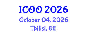 International Conference on Ophthalmology and Optometry (ICOO) October 04, 2026 - Tbilisi, Georgia