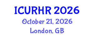 International Conference on Urban Renewal and Housing Rehabilitation (ICURHR) October 21, 2026 - London, United Kingdom