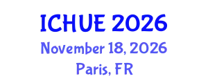 International Conference on Housing and Urban Environments (ICHUE) November 18, 2026 - Paris, France