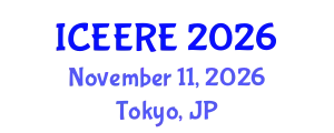 International Conference on Environmental and Earth Resources Engineering (ICEERE) November 11, 2026 - Tokyo, Japan