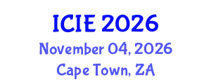 International Conference on Innovation and Entrepreneurship (ICIE) November 04, 2026 - Cape Town, South Africa