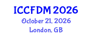International Conference on Computational Fluid Dynamics and Mechanics (ICCFDM) October 21, 2026 - London, United Kingdom