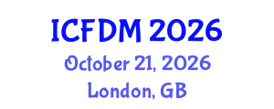 International Conference on Fluids Dynamics and Mechanics (ICFDM) October 21, 2026 - London, United Kingdom