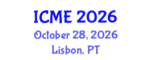 International Conference on Molecular Ecology (ICME) October 28, 2026 - Lisbon, Portugal