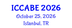 International Conference on Civil, Architectural and Building Engineering (ICCABE) October 25, 2026 - Istanbul, Turkey
