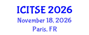 International Conference on Information Technology and Software Engineering (ICITSE) November 18, 2026 - Paris, France