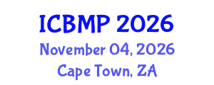 International Conference on Biophysics and Medical Physics (ICBMP) November 04, 2026 - Cape Town, South Africa
