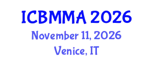 International Conference on Bioinformatics Models, Methods and Algorithms (ICBMMA) November 11, 2026 - Venice, Italy