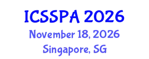 International Conference on Sport Statistics and Performance Analysis (ICSSPA) November 18, 2026 - Singapore, Singapore