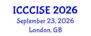 International Conference on Computer, Communication and Information Sciences, and Engineering (ICCCISE) September 23, 2026 - London, United Kingdom