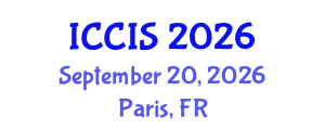 International Conference on Computer and Information Systems (ICCIS) September 20, 2026 - Paris, France