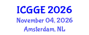 International Conference on Geosciences and Geological Engineering (ICGGE) November 04, 2026 - Amsterdam, Netherlands