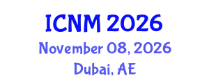 International Conference on Nursing Management (ICNM) November 08, 2026 - Dubai, United Arab Emirates