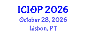 International Conference on Industrial and Organizational Psychology (ICIOP) October 28, 2026 - Lisbon, Portugal