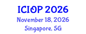 International Conference on Industrial and Organizational Psychology (ICIOP) November 18, 2026 - Singapore, Singapore