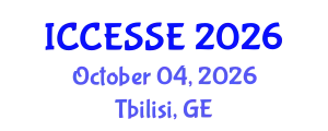 International Conference on Computer, Electrical and Systems Sciences, and Engineering (ICCESSE) October 04, 2026 - Tbilisi, Georgia