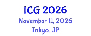 International Conference on Geomorphology (ICG) November 11, 2026 - Tokyo, Japan