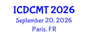 International Conference on Diamond, Carbon Materials and Technology (ICDCMT) September 20, 2026 - Paris, France