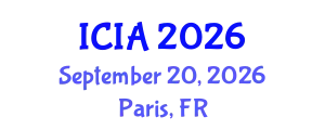 International Conference on Informatics and Applications (ICIA) September 20, 2026 - Paris, France
